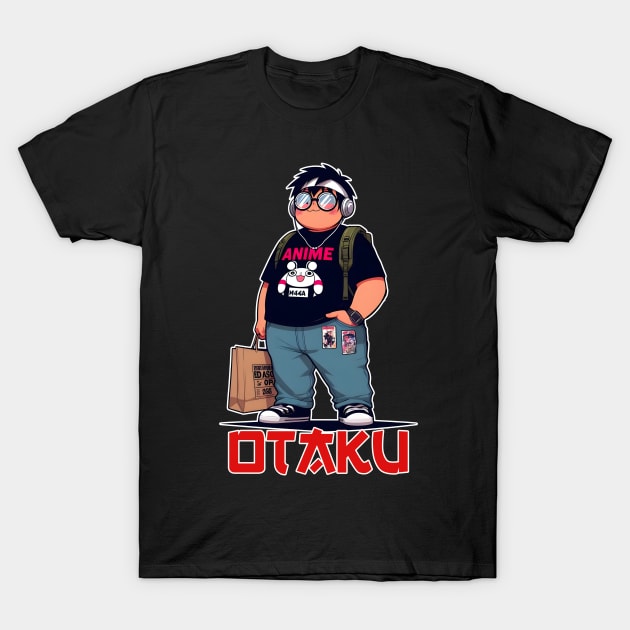 I am Otaku T-Shirt by Rawlifegraphic